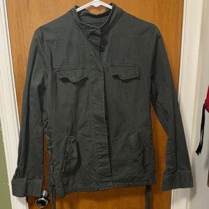Ashley By 26 International Dark Green Utility Jacket